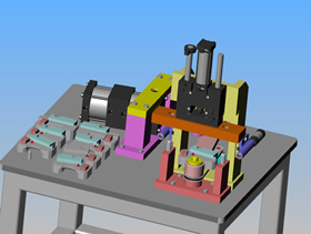 Weld Test Station with Quick-Change Tooling